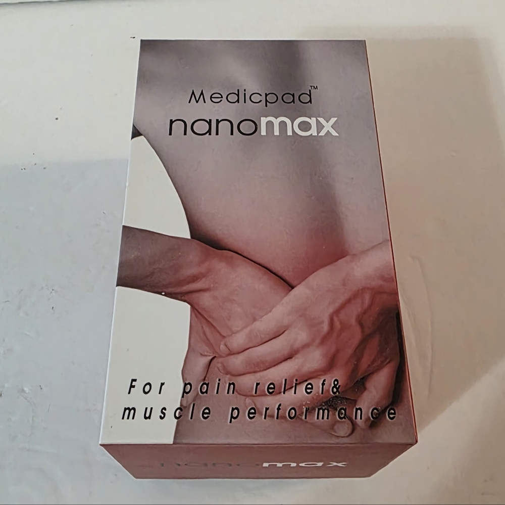 Medicpad Nanomax Muscle Pain Therapy Stimulator Open Box